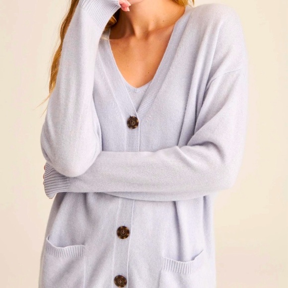Naadam women’s Cashmere Boyfriend Cardigan size XS - Picture 3 of 10